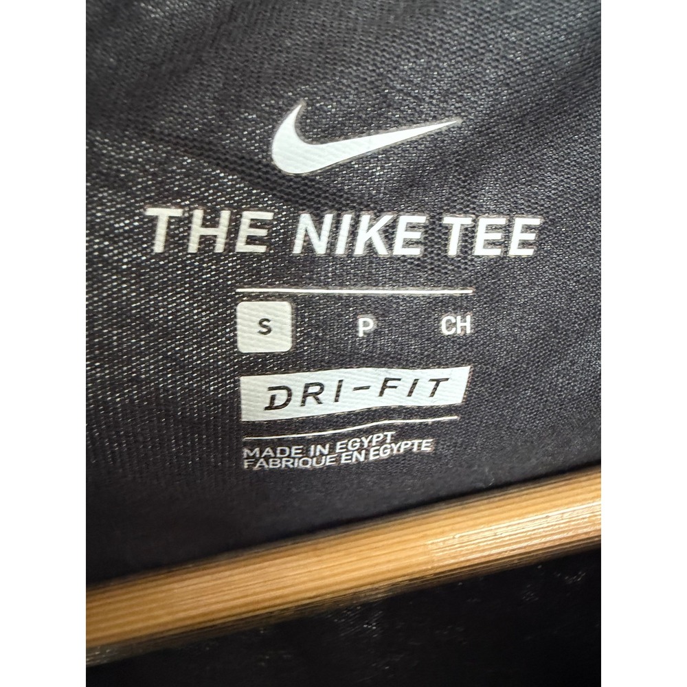 Nike Tank Top Womens Small Dri-FIT Just Do It Graphic Black Excellent - Picture 2 of 2